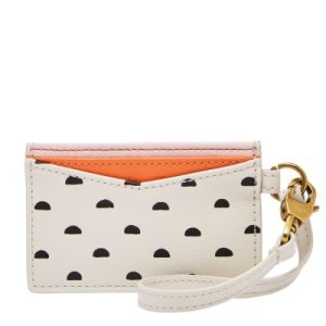 Fossil Women Card Case White - One size