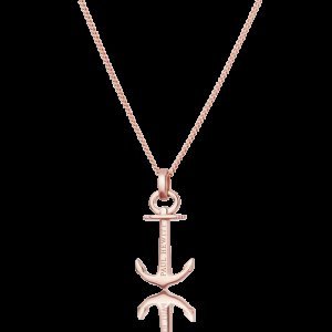 Paul Hewitt - Collar anchor spirit plated rosa