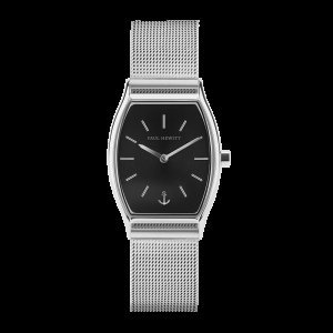 Paul Hewitt - Reloj modern edge line black sunray acero inoxidable correa mesh