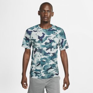 Nike Pro Men's Short-Sleeve Camo Top L