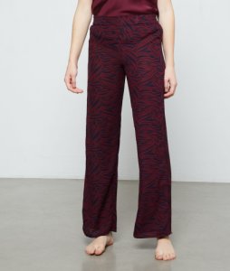 Pantalon imprimé - INDRA - M - Bordeaux - Mujer - Etam