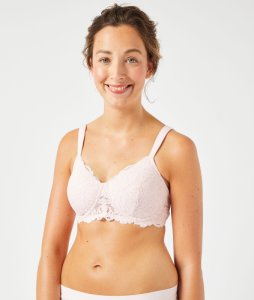 Soutien-gorge post-mastectomie coques fines - SOMETIMES - 80A - Rose - Mujer - Etam