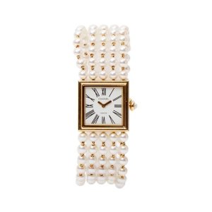 Chanel 18K Pearl Mademoiselle Watch, Gold
