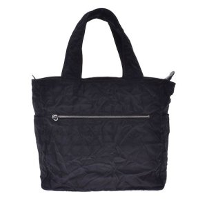 Chanel New Travel Line Tote MM Handbag, Black