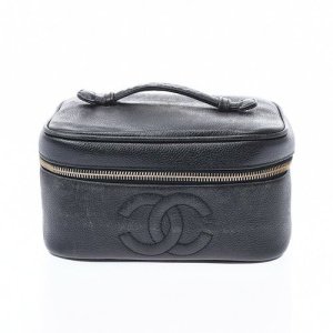 Chanel Vanity Handbag, Black