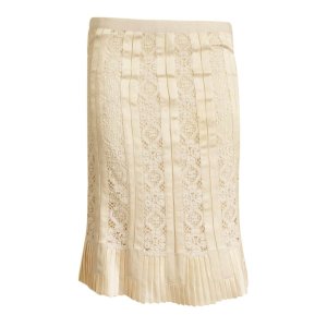 Dolce & Gabbana Lace skirt, White