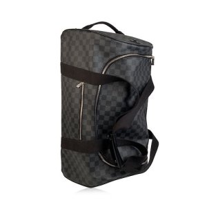 Louis Vuitton Damier Graphite Neo Eole 55 Rolling Duffle Travel Bag, Black