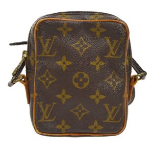Louis Vuitton Mini Danube Cross Body Shoulder Bag Monogram M45268, Brown