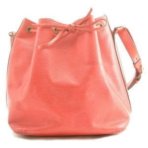 Louis Vuitton Noé Handbag, Red