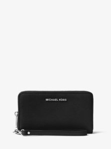 MK Travel Smartphone Wristlet - Black - Michael Kors