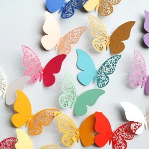 12pcs DIY Colorful Butterfly Wall Sticker