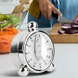 1pc Alarm Clock Shaped Cooking Timer