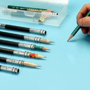 Shein - 1pc metal pencil extender