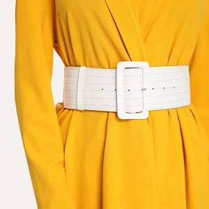 Shein - Buckle design belt