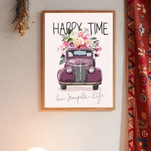 Car Print Wall Print Without Frame