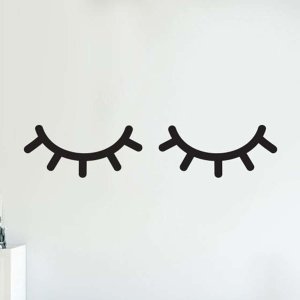 Shein - Eye print wall sticker