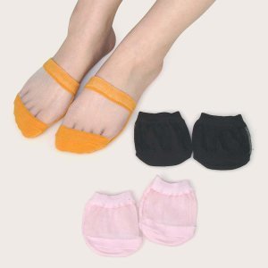 Half Foot Toe Mesh Socks