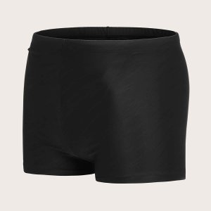 Men Solid Nylon Beach Shorts