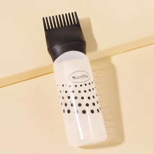 Polka Dot Pattern Shampoo Bottle