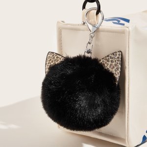Shein - Pom-pom pendant bag accessory