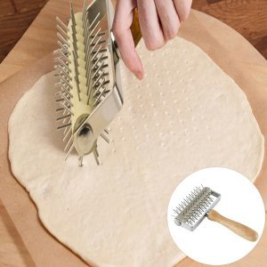 Shein - Stainless steel dough needle roller