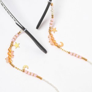 Shein - Star charm glasses chain