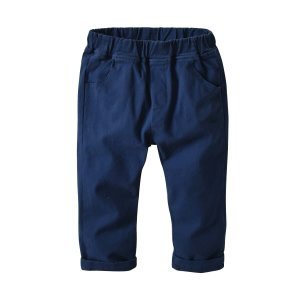 Shein - Toddler boys elastic waist straight leg pants