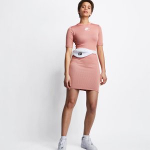 Nike Air - Dames Bodysuits - Pink - 61% Katoen, 33% Polyester, 6% Elastaan - Maat XS - Foot Locker