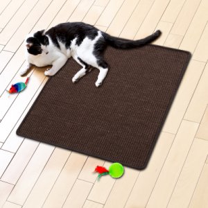Floor Mats Uk - Cat scratch mats - dark brown | 3 sizes available