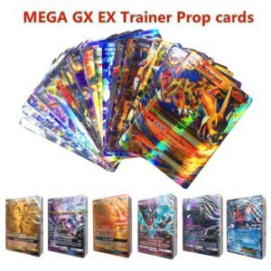 100 200 300Pcs Shining Spelen Voor Pokemones Gx Mega Ex Kaarten Speelgoed Trainer Mewtwo Trading Battle Carte Game Speelgoed engels Versie - 100pcs(80