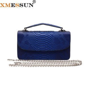 Productspro - 2019vrouwen handtassen blauw serpentine chains cover messenger schoudertassen messenger bag crossbody flap totes dames handtas