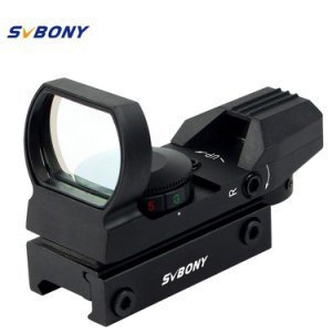 20mm Rail Riflescope Jacht Airsoft Optics Scope Holografische Red Dot Sight Refle x 4 Richtkruis Tactical Accessoires SVBONY F9128