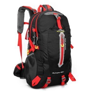 Productspro - 40l outdoor rugzak camping zak waterdichte laptop dagrugzak trekking klim back tassen voor mannen vrouwen wandelen rugzakken sporttas - zwarte kleur