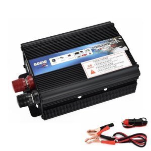 500 W Auto Omvormer Tool Apparaat Transfer 12 V om 220-240 V Solar Batterij Converter Supply Met Kabels En USB poort