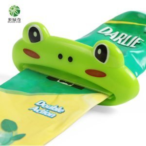 DUOLVQI 3 stks Creatieve Leuke Dier Multifunctionele Tandpasta Extruder Squeeze Tandpasta Apparaat