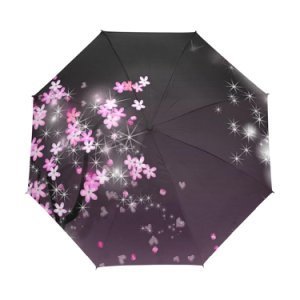 Productspro - Echt3 vouwen bloemen paraplu regen vrouwen automatische kwaliteit waterdicht winddicht paraguas meisjes guarda chuva vrouwelijke