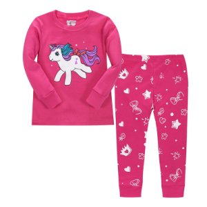 Productspro - Herfst winter peuter pyjama sets leuke meisjes nachtkleding kleding katoen cartoon lange mouw pyjama kinderen voor jongens kleding