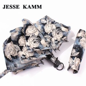 Productspro - Jesse kamm grote sterke voor twee mensen volautomatische compact uv regen sunshine winddicht paraplu voor vrouwen dames mode