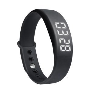 LED Digitale Sport Stappenteller Smart Band Calorieën Berekening Stappenteller Sleep Monitoring Smart Armband Voor Wandelen Running - Grijs