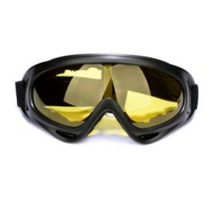 MELIFE Winter Sneeuw Sport Snowboard Goggles Anti-fog UV400 Sferische PC Lens Skiën Brillen Motocross Bril Kinderen Jongens Kids - Zwart grijze lens