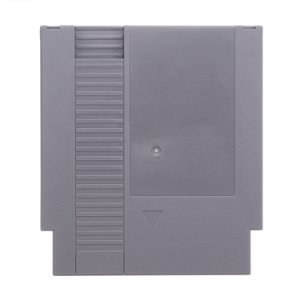 Pin-naar-72-pins FC naar NES converterset met NES-cartridge Shell-schroevendraaier - wit