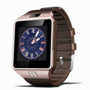 Smart Horloge DZ09 Digitale Pols met Mannen Bluetooth Elektronica Sim-kaart Sport Smartwatch Voor iPhone Samsung Android Telefoon   GETIHU - Rose Gold