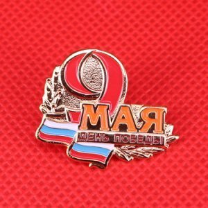 Sovjet overwinning dag broche 9th Kan enamel pin USSR CCCP Rusland vlag badge heren jas shirts accessoires sieraden patriottische gift