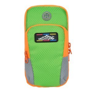 Sport Arm Band Case Voor 6 inch Telefoon iPhone/Samsung/Huawei Outdoor Waterdichte Running Gym Telefoon Cover coque Accessoire - Groene kleur