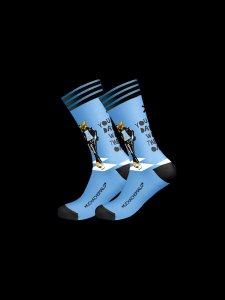 Muchachomalo - Men 1-pack socks pattern bilyj