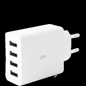 KSIX USB-laddare M. 4 X USB 2,0