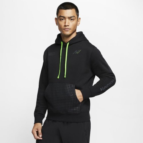 Bluza z kapturem do biegania Nike Club Fleece - Czerń