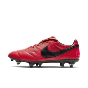 Buty piłkarskie na miękką murawę Nike Premier II Anti-Clog Traction SG-PRO - Czerwony