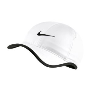 Czapka tenisowa NikeCourt AeroBill Featherlight - Biel