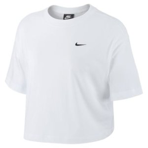 Damska koszulka z krótkim rękawem Nike Sportswear Essential - Biel